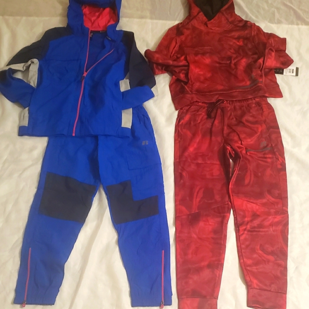 2 boys Joggers Outfit Set, 2-Piece, size 10 -12